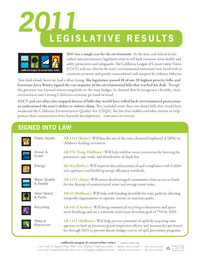 2011 Legislative Results in PDF format 2011 Legislative Results PDF