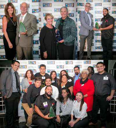 Honorees and Presenters from CLCV's Environmental Leadership Awards Nov. 12, 2015